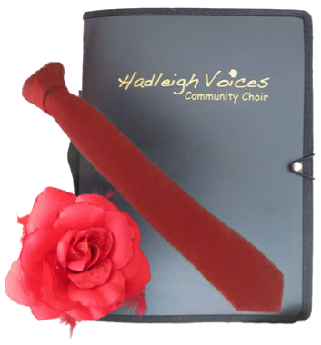 Folder, Tie and Rose